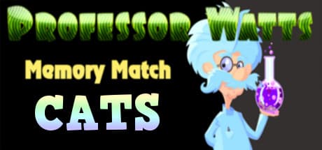 Professor Watts Memory Match Cats