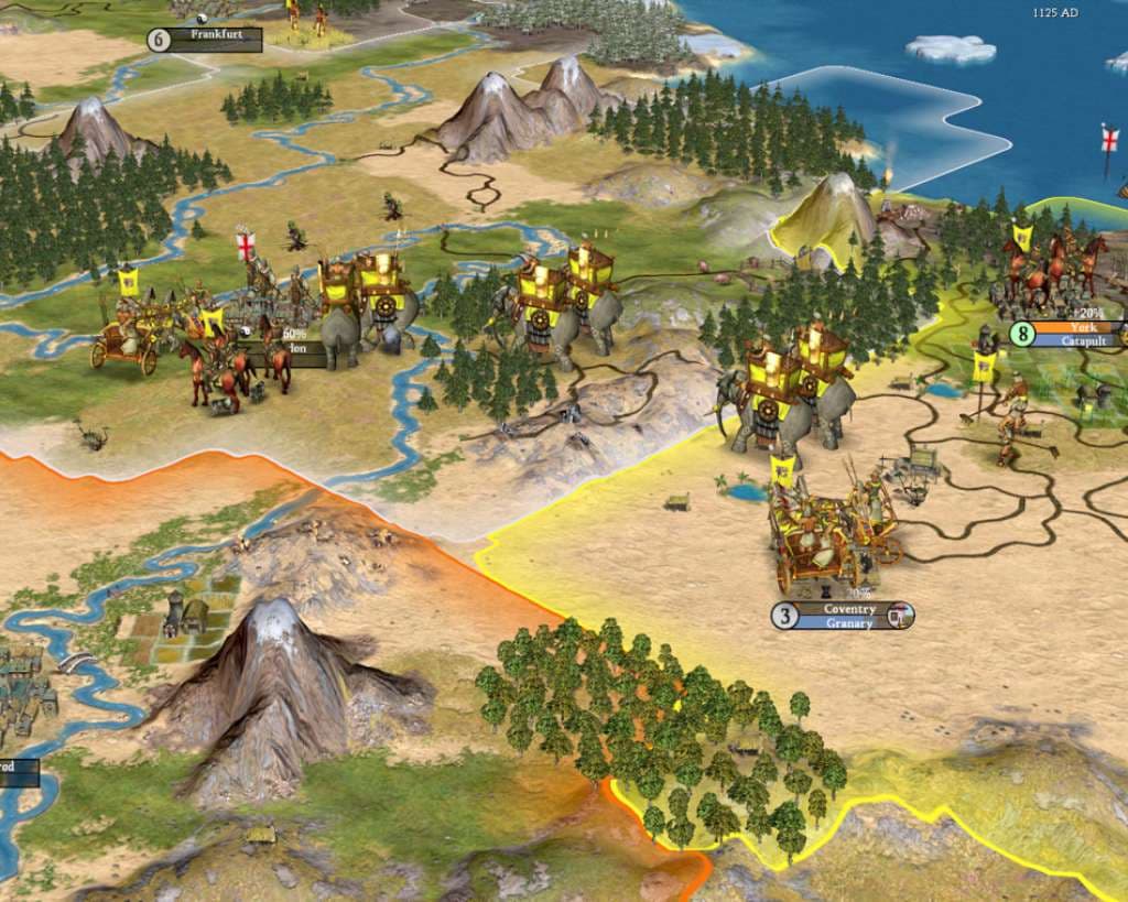 Sid Meier's Civilization IV (compte Steam)