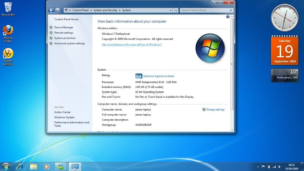 Windows 7 Home Premium (OEM)