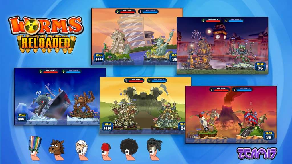 Worms Reloaded - Forts and Hats Pack DLC