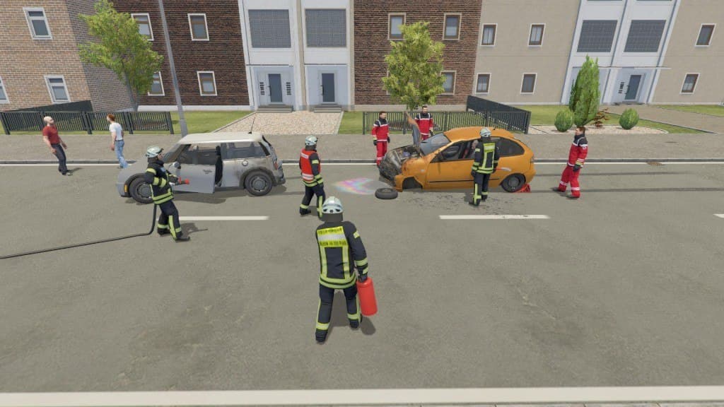 Emergency Call 112: The Fire Fighting Simulation