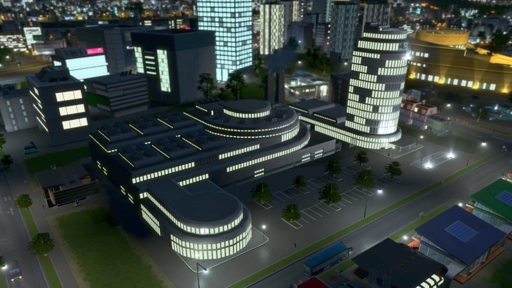 Cities: Skylines - Content Creator Pack: High-Tech Buildings DLC