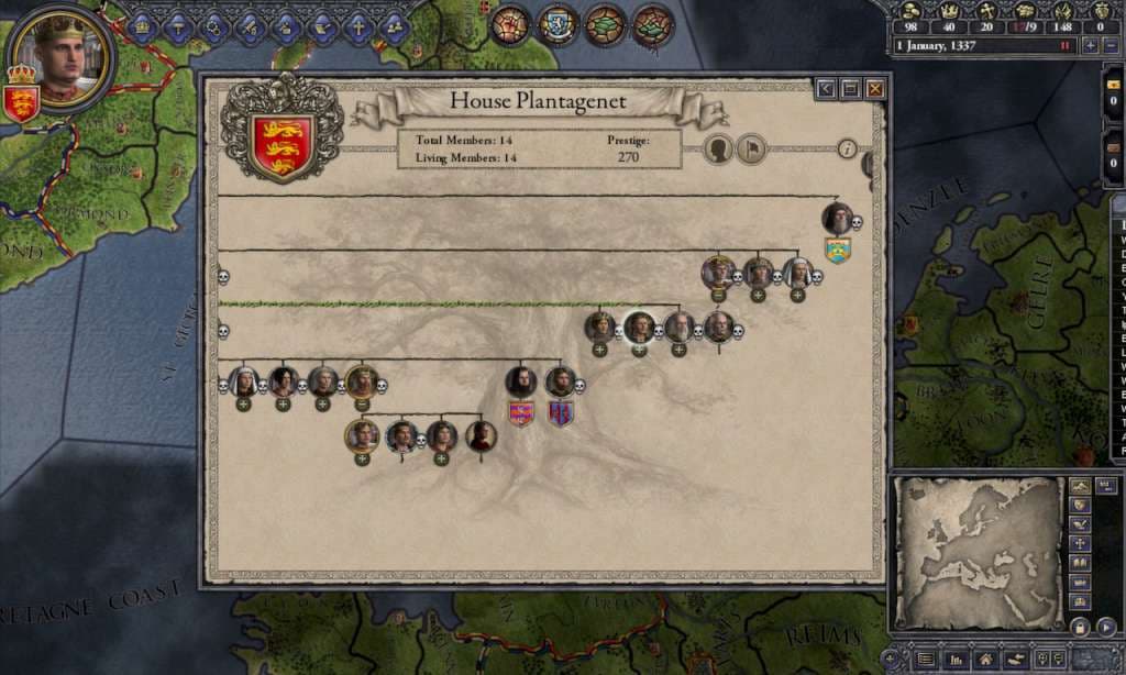Crusader Kings II - Dynasty Shields DLC