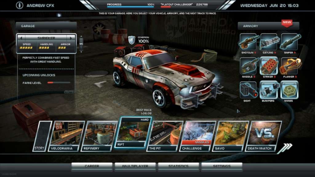 Death Rally (cadeau Steam)