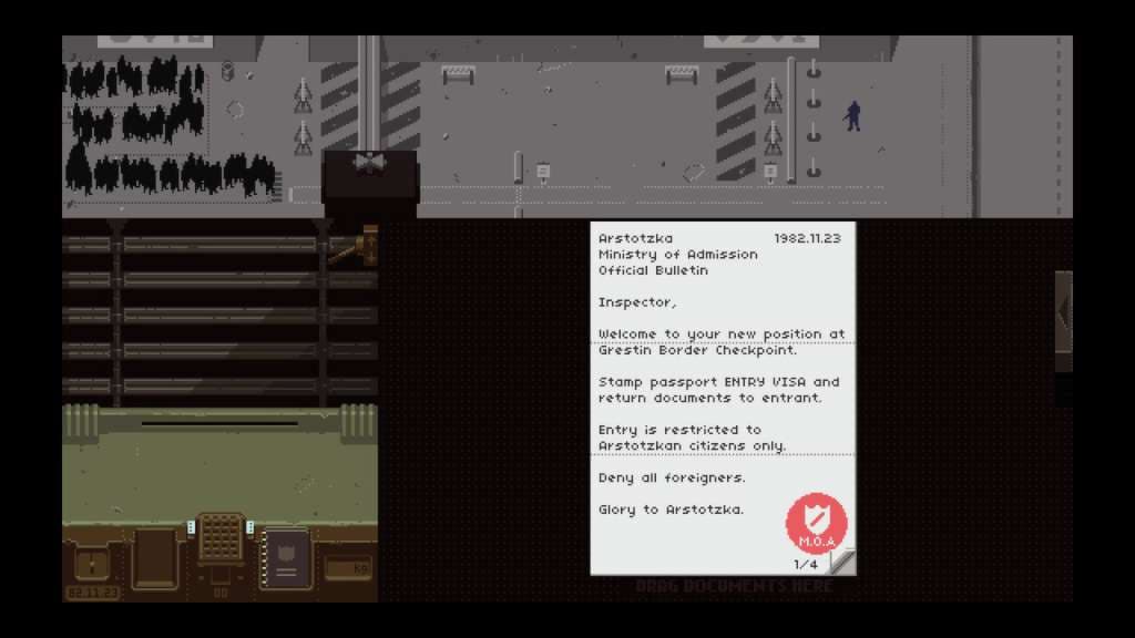Papers, Please (cadeau Steam)