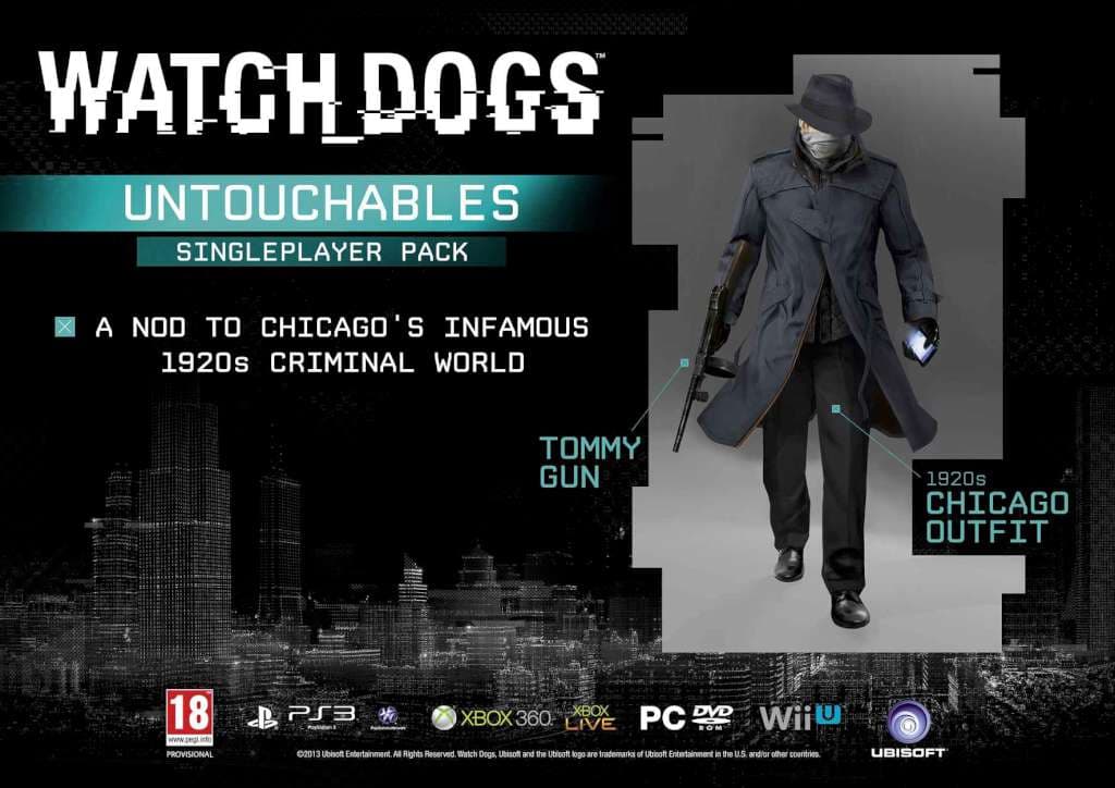Watch Dogs - Untouchables, Club Justice and Cyberpunk Packs DLC