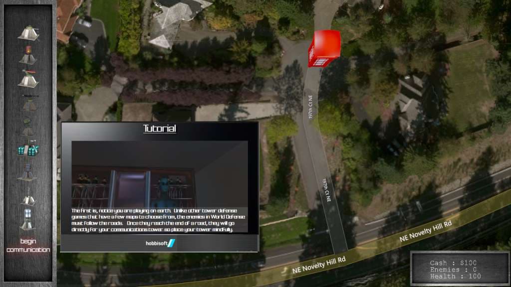 World Defense : A Fragmented Reality Game