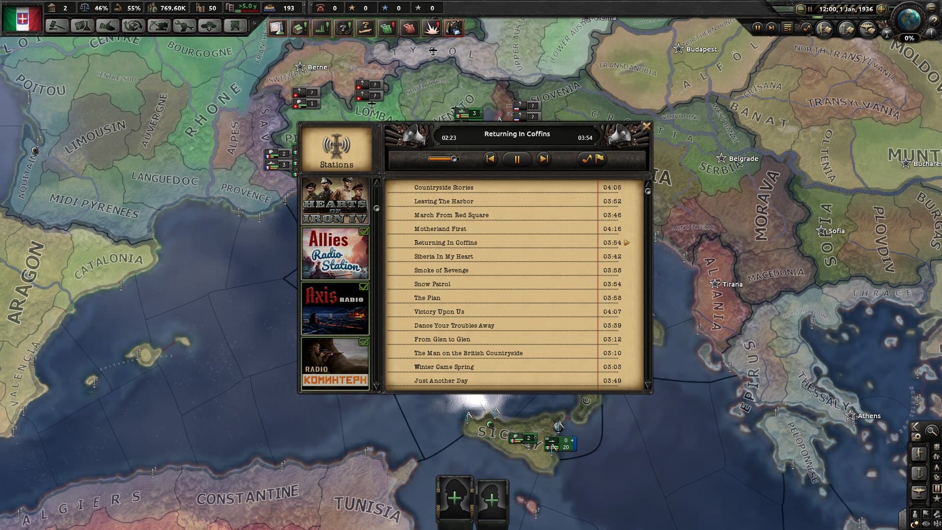 Hearts of Iron IV - Radio Pack DLC (cadeau Steam)