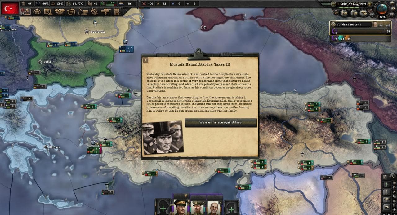 Hearts of Iron IV - Battle for the Bosporus DLC