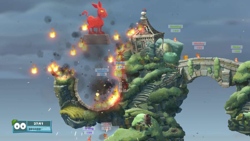 WORMS W.M.D (compte Nintendo)