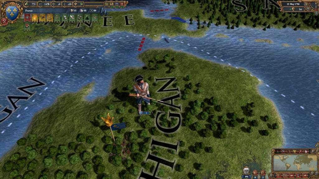 Europa Universalis IV - Colonial British and French Unit Pack DLC