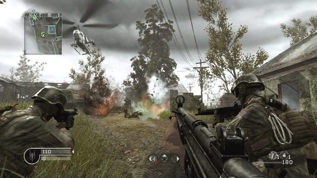Call of Duty 4: Modern Warfare EN/DE/ES Languages Only