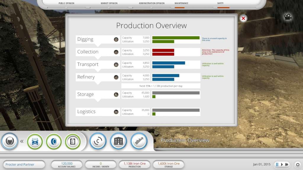 Mining Industry Simulator
