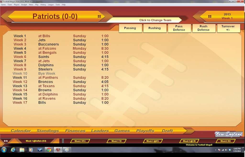 Football Mogul 2014