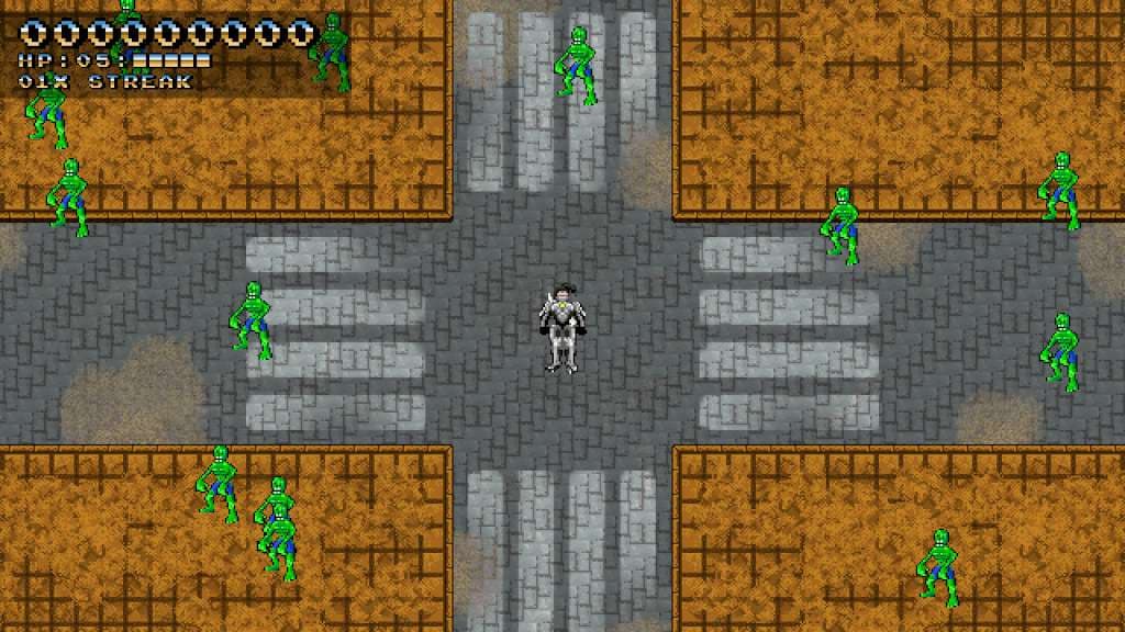 Space Robot Samurai Zombie Slayer