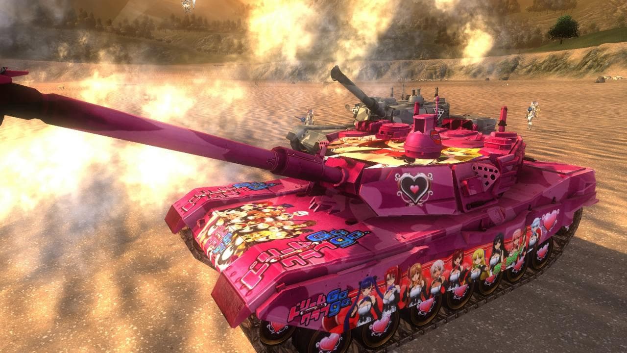 EARTH DEFENSE FORCE 4.1 - Gigantus DCC-Gogo. Marking DLC