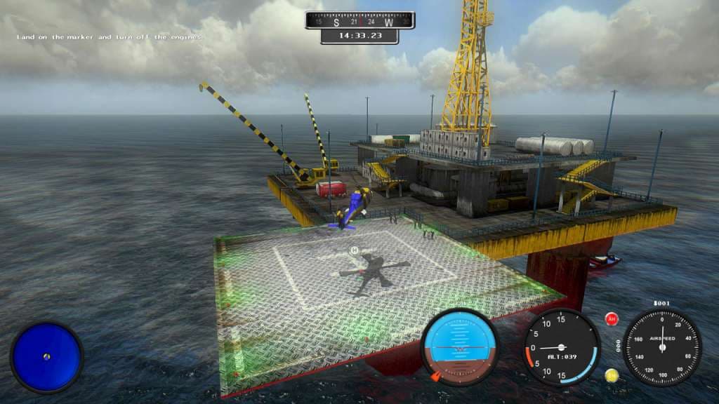 Helicopter Simulator 2014: Search and Rescue (compte Steam)