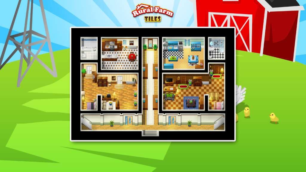 RPG Maker: Rural Farm Tiles Resource Pack