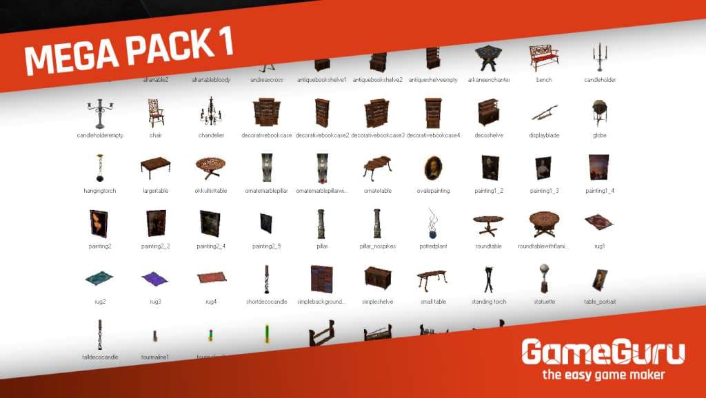 GameGuru - Mega Pack 1 DLC