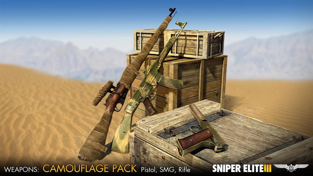 Sniper Elite III - Camouflage Weapons Pack DLC