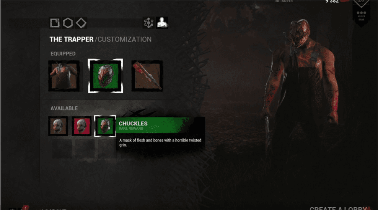 Dead by Daylight - Trapper Chuckles Mask DLC