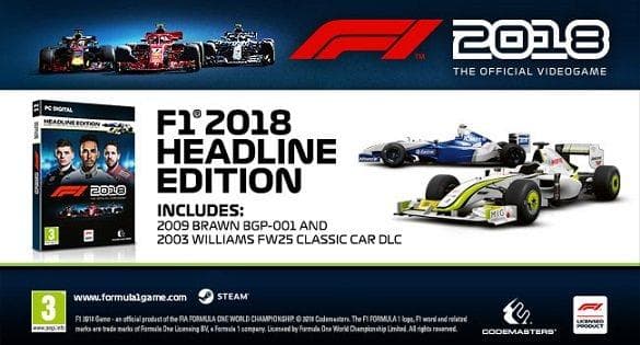 F1 2018 - Headline Edition DLC