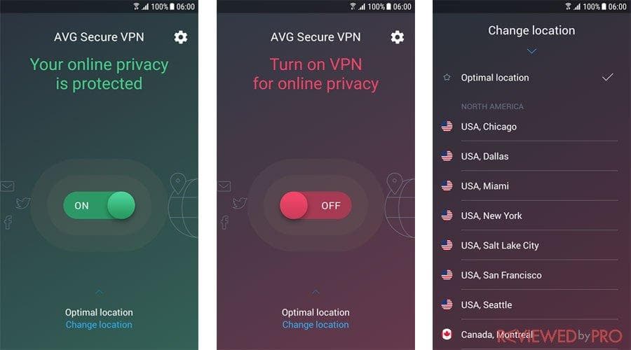 AVG Secure VPN for Android (1 Year / 10 Devices)