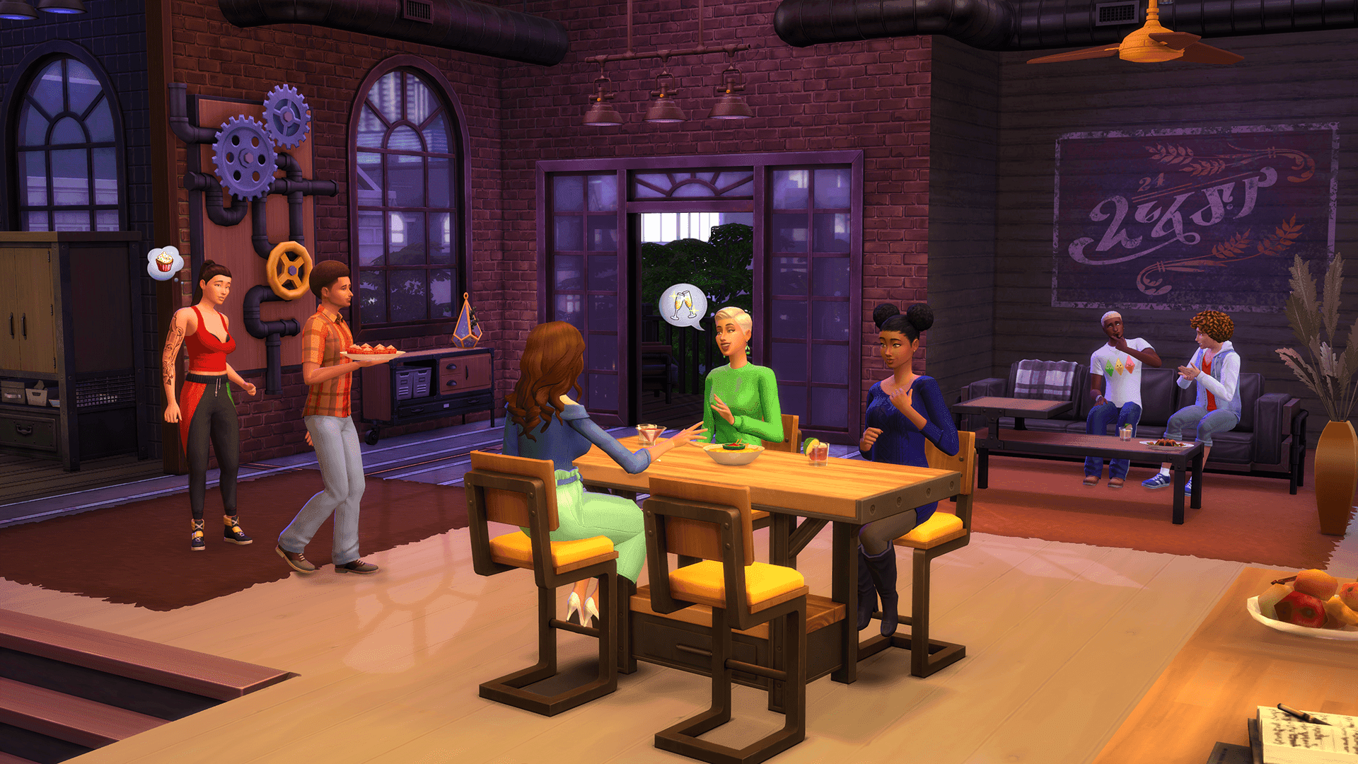The Sims 4 - Industrial Loft Kit DLC