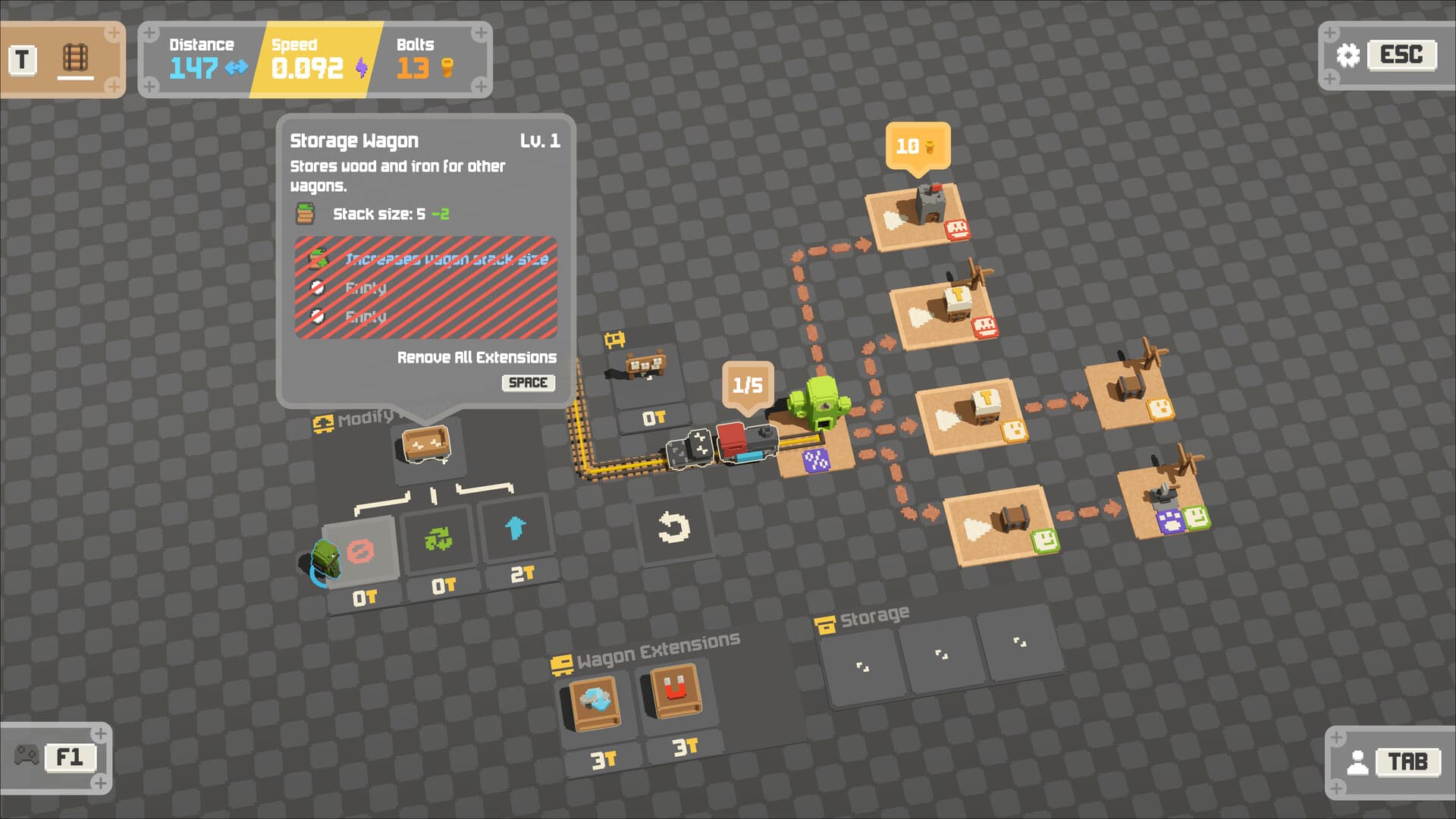 Unrailed 2: Back on Track (cadeau Steam)