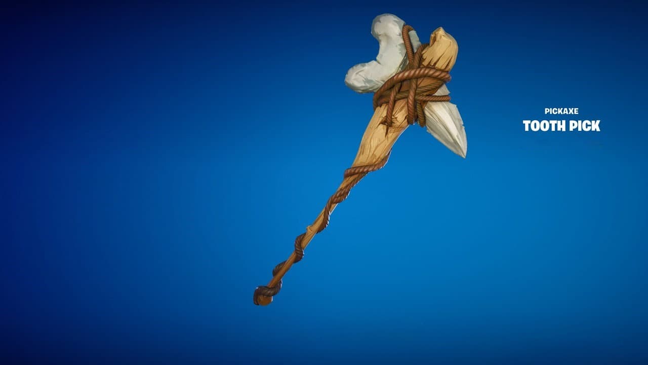 Fortnite - Tooth Pick Pickaxe DLC