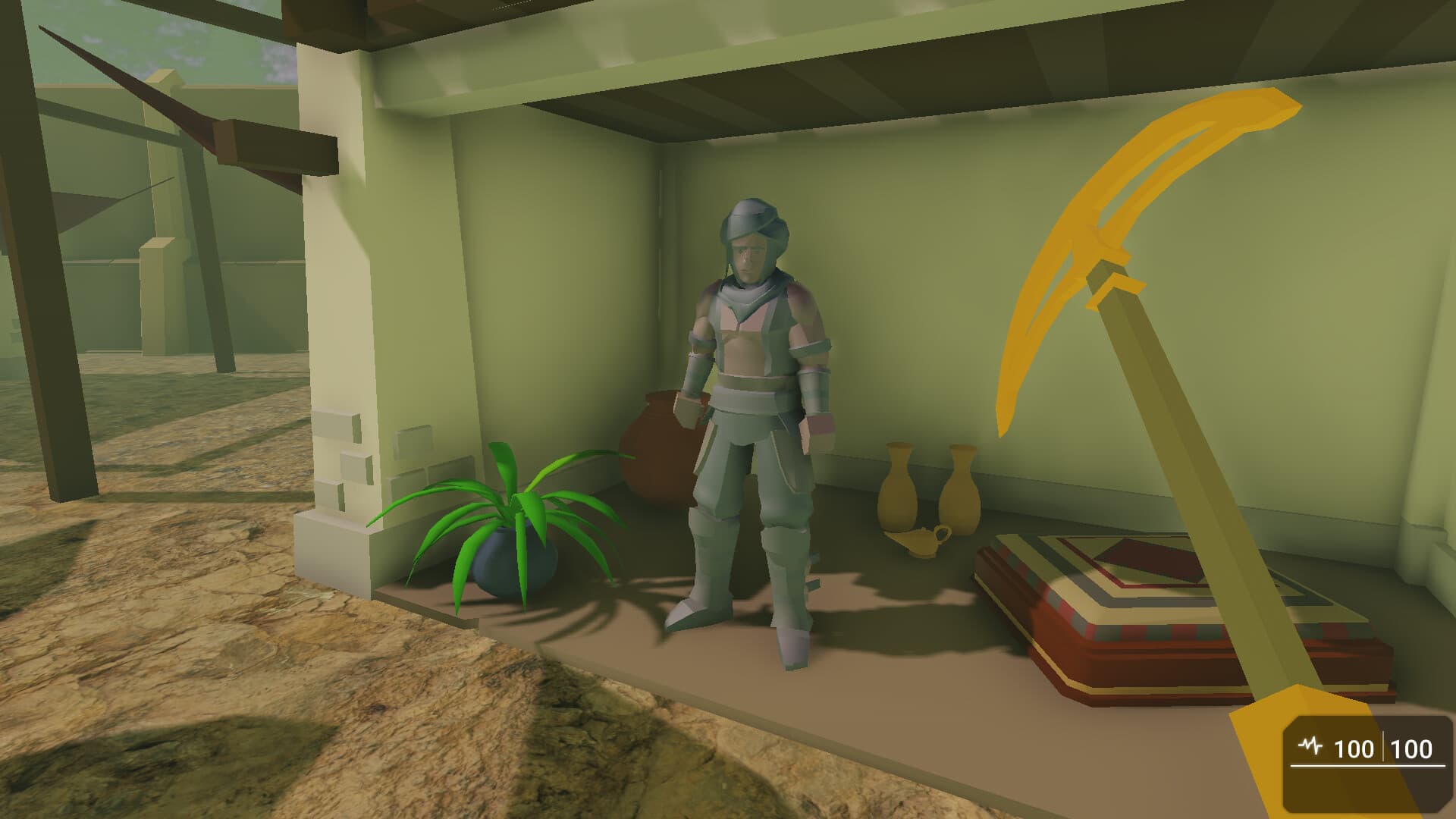 GameGuru MAX - Low Poly Asset Pack - Desert Outpost DLC