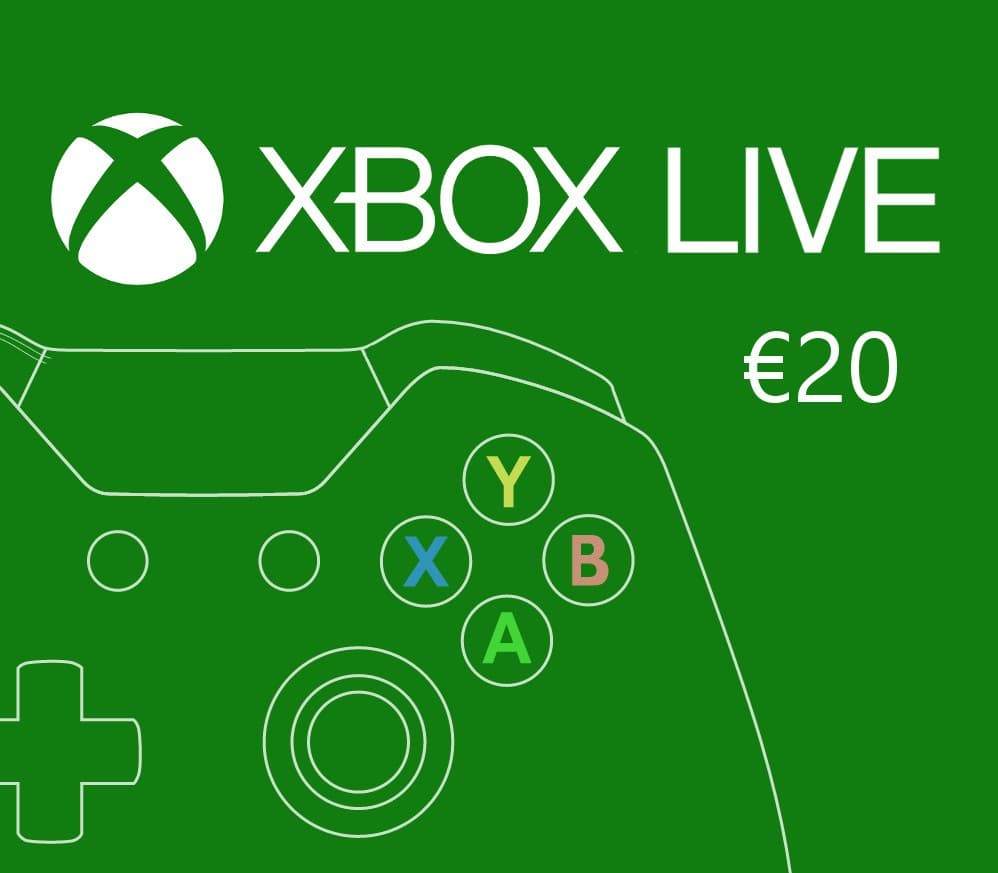 Carte Xbox 20 €